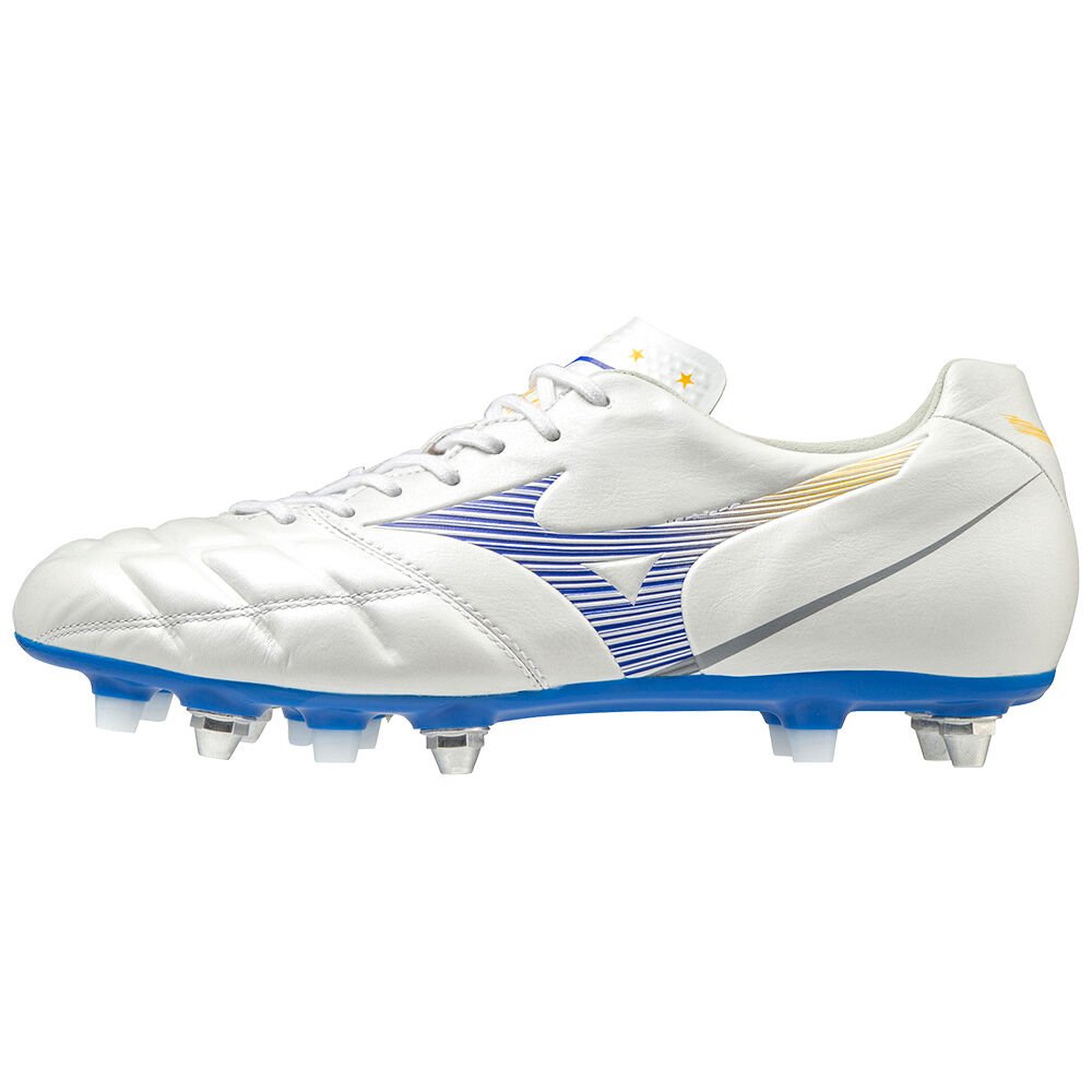 Scarpe Calcio Mizuno Rebula Cup Japan Mix Donna - Bianche - 68304-XMUZ